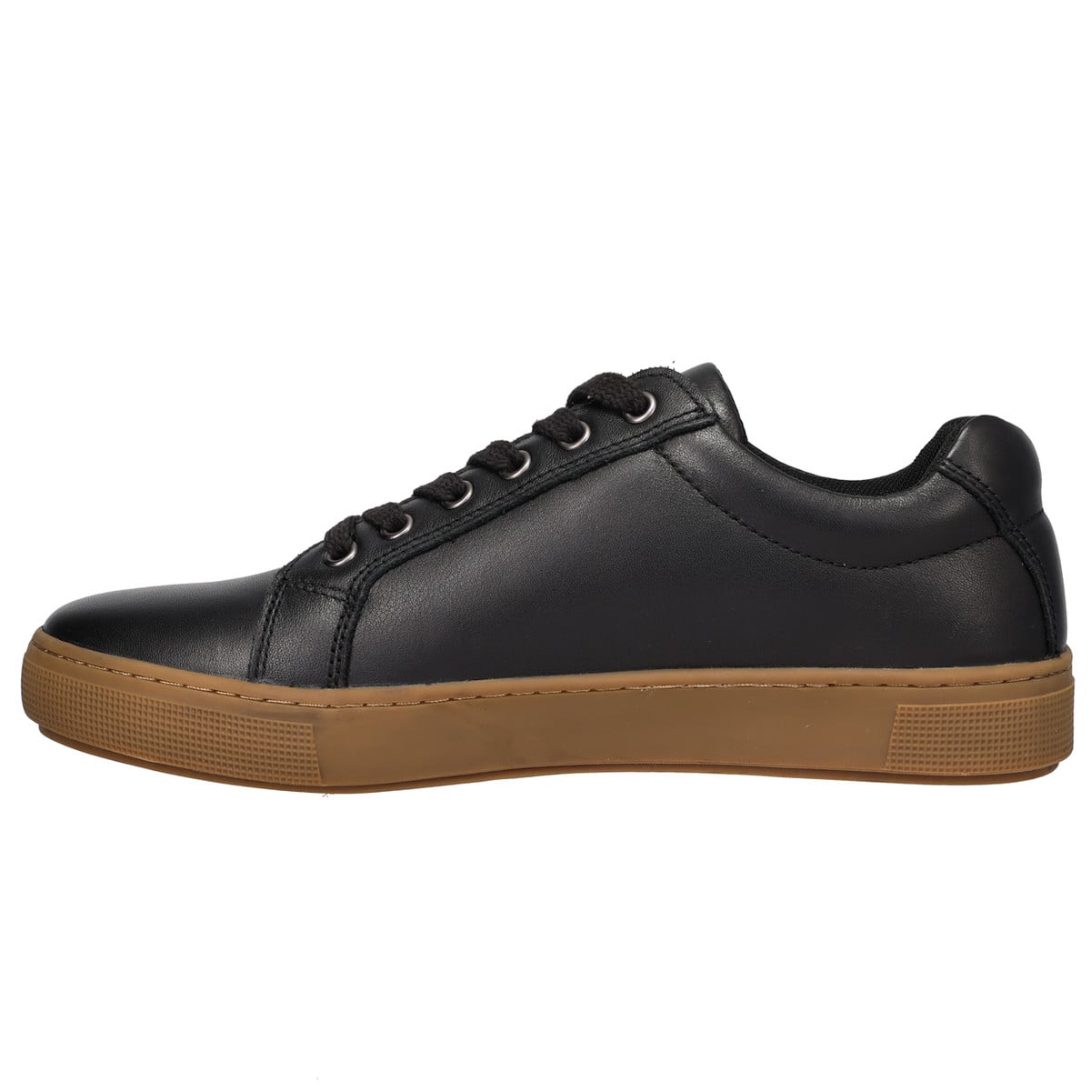 Propet Koda Men's Platform Sneaker - Black/Gum - View 4