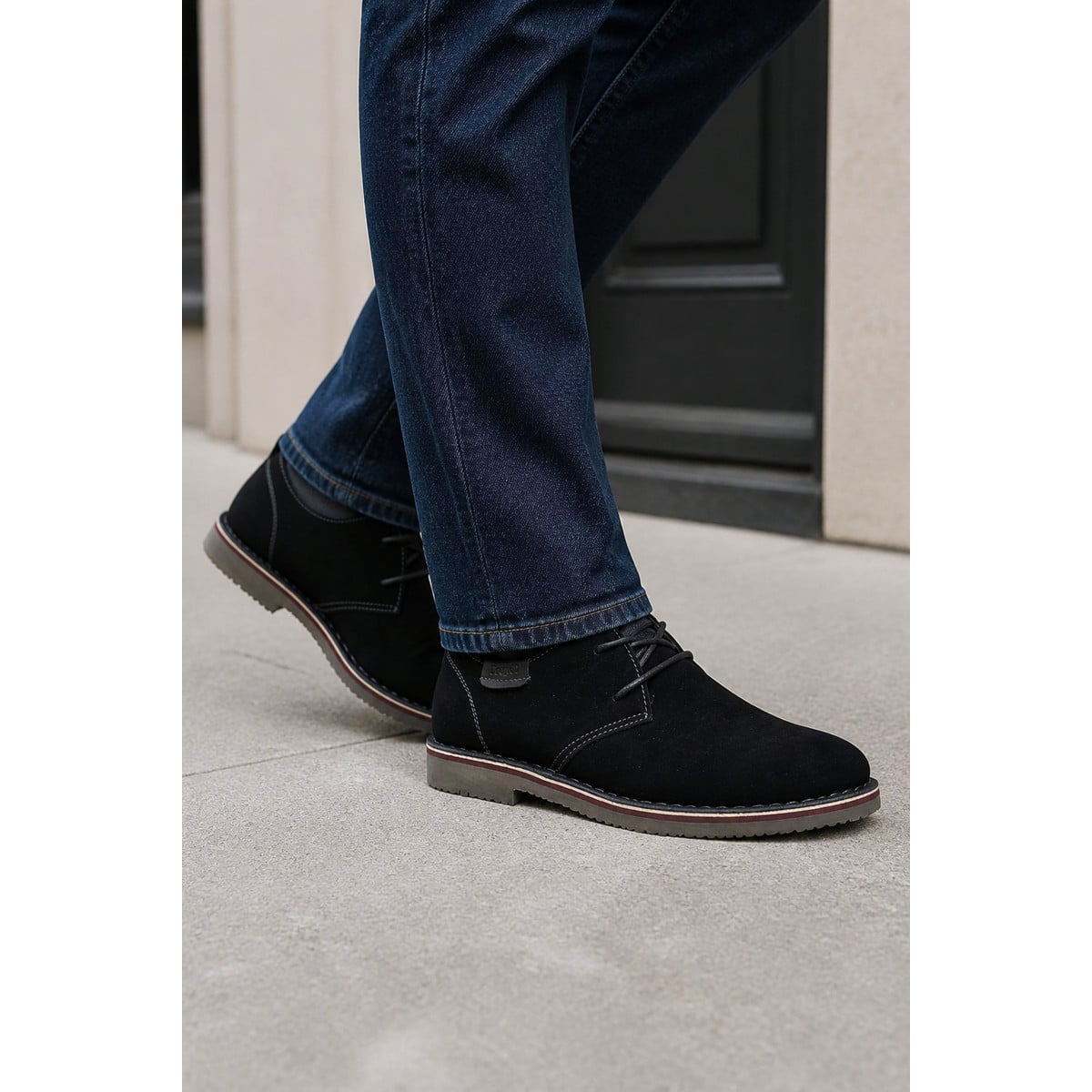 Propet Finn Men's Suede Oxford Shoes - Lifestyle