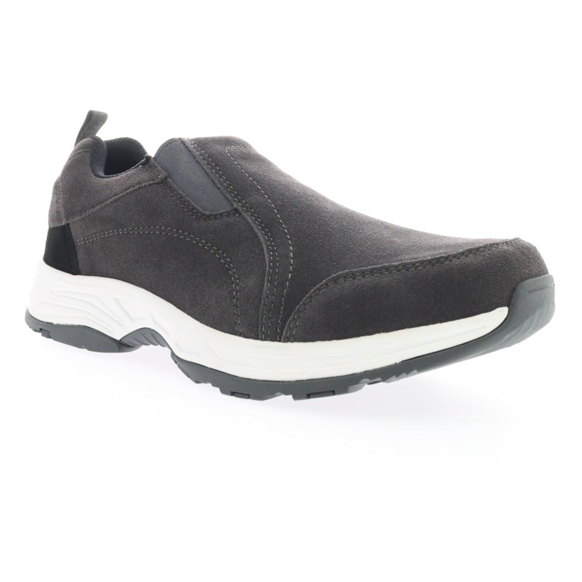 Propet Cash Men's Slip-on Water-Resistant Outdoor Casual Comfort Shoe - Dark Grey - View 2