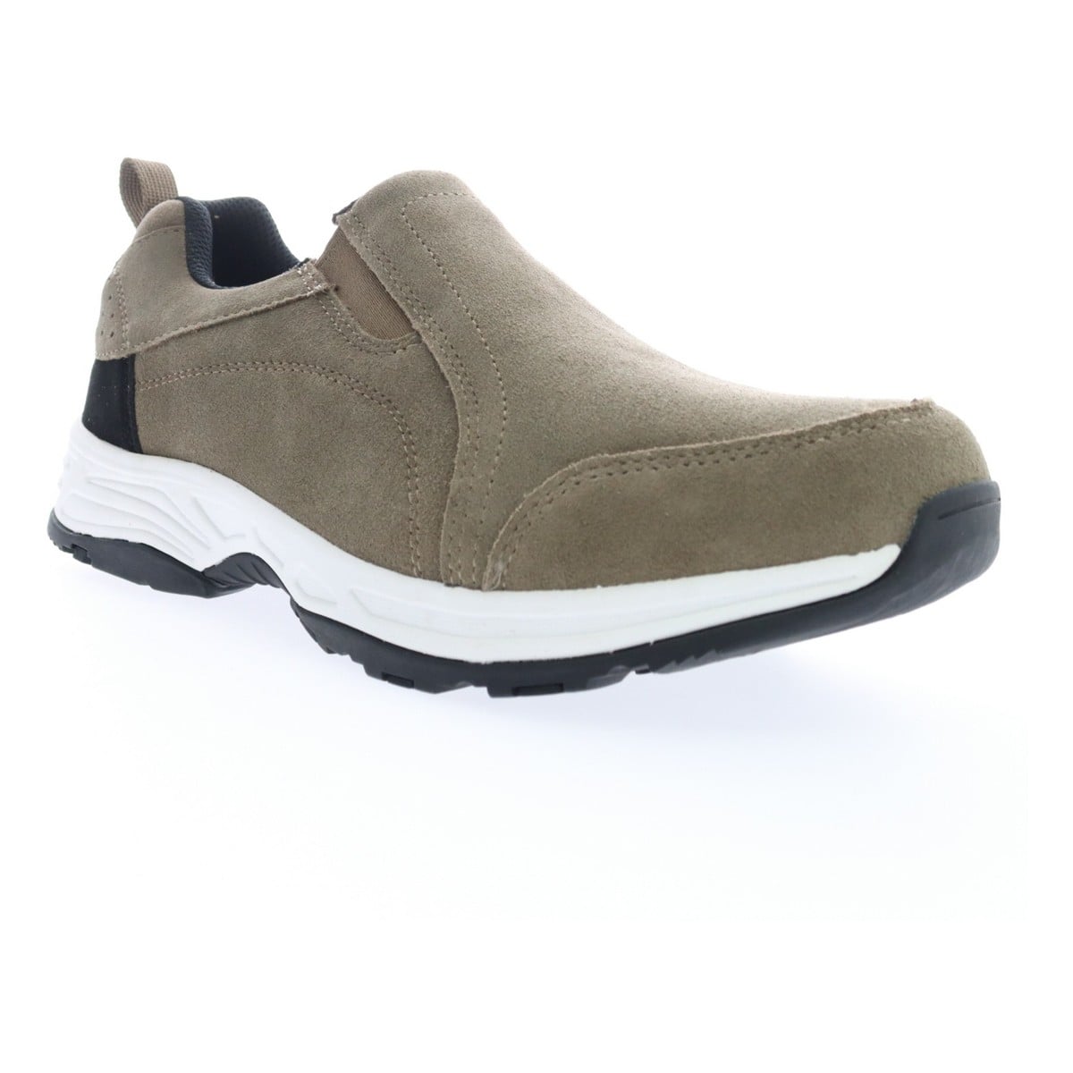 Propet Cash Men's Slip-on Water-Resistant Outdoor Casual Comfort Shoe - Gunsmoke - View 1