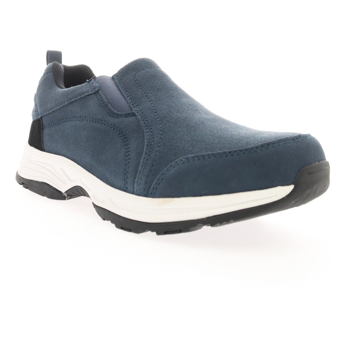 Propet Cash Men's Slip-on Water-Resistant Outdoor Casual Comfort Shoe - Navy - View 1