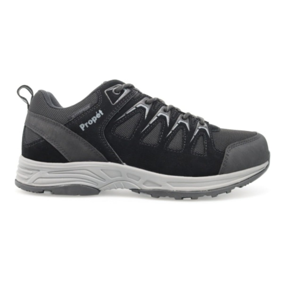 Propet Cooper Men's Waterproof Hiking Shoe - Black - View 1