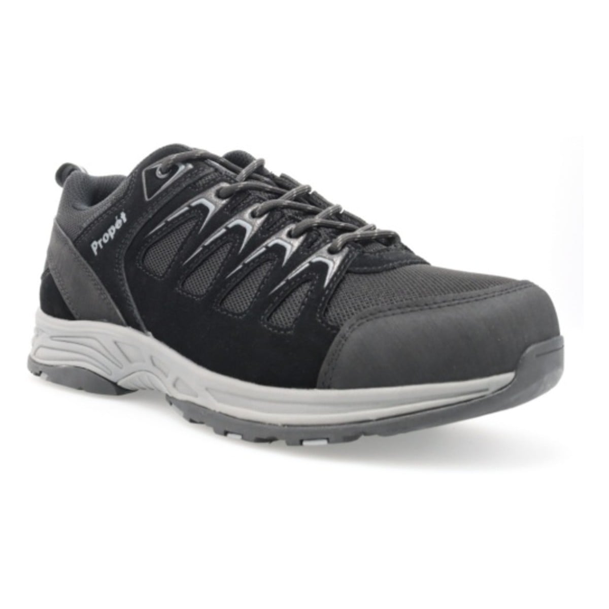 Propet Cooper Men's Waterproof Hiking Shoe - Black - View 5