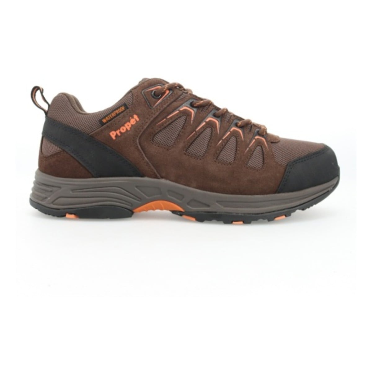 Propet Cooper Men's Waterproof Hiking Shoe - Brown/Orange - View 2