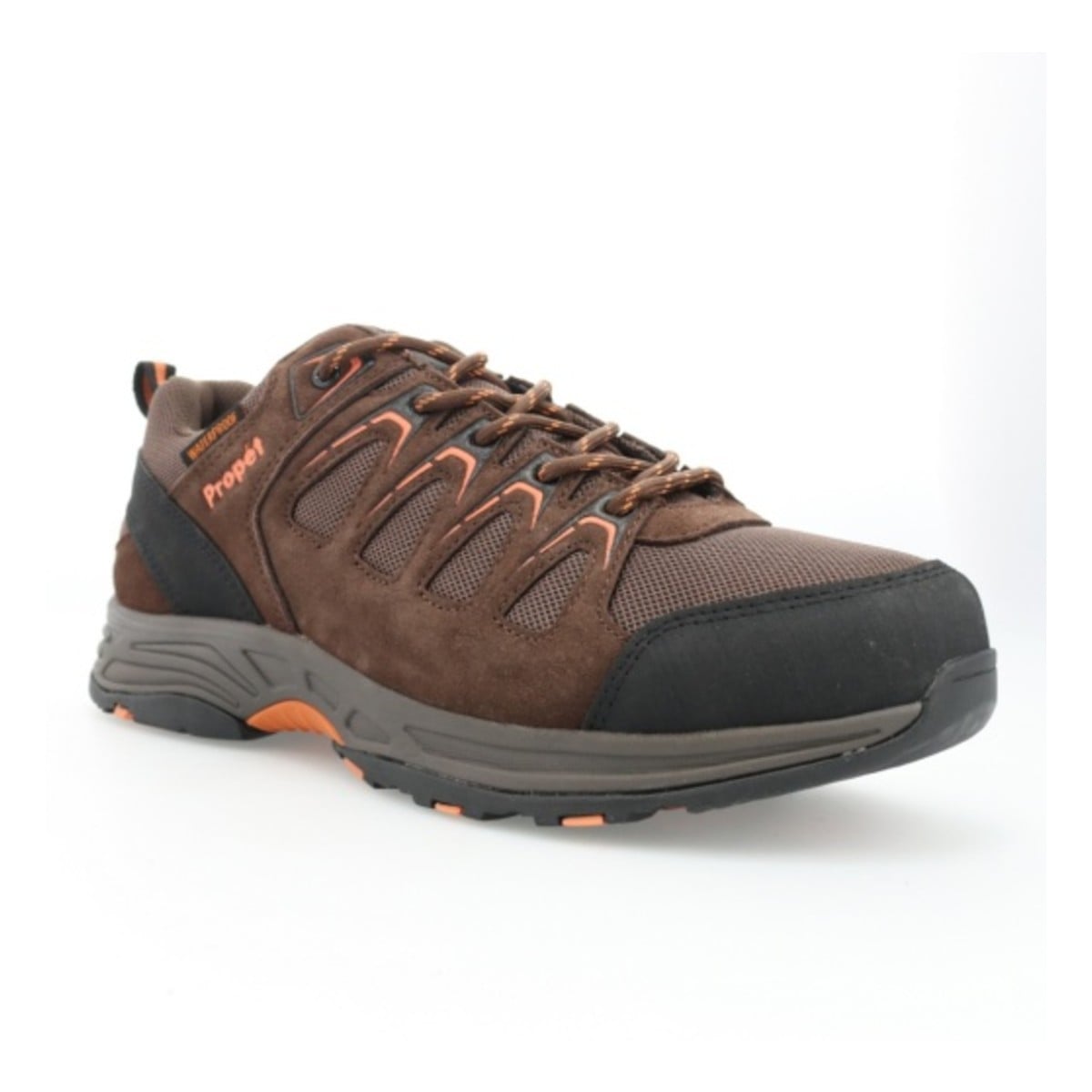 Propet Cooper Men's Waterproof Hiking Shoe - Brown/Orange - View 5