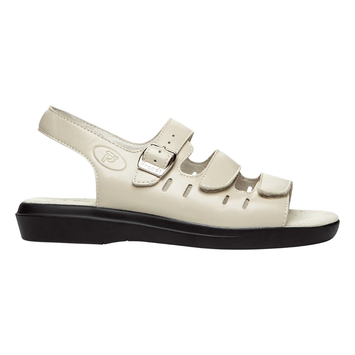 Propet Breeze - Women's Supportive Sling-Back Sandals - Bone - View 2