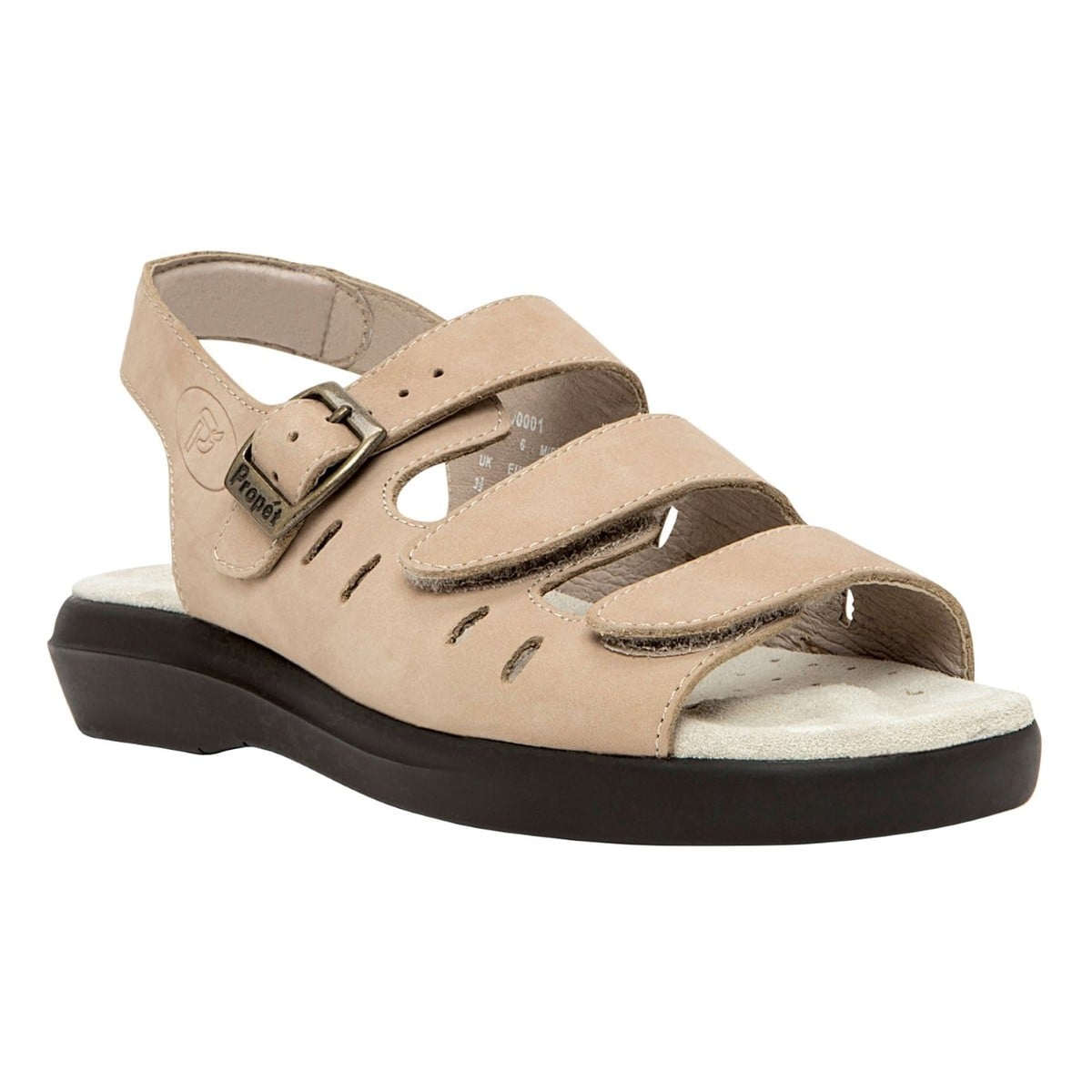 Propet Breeze - Women's Supportive Sling-Back Sandals - Dsty Tp NB - View 2