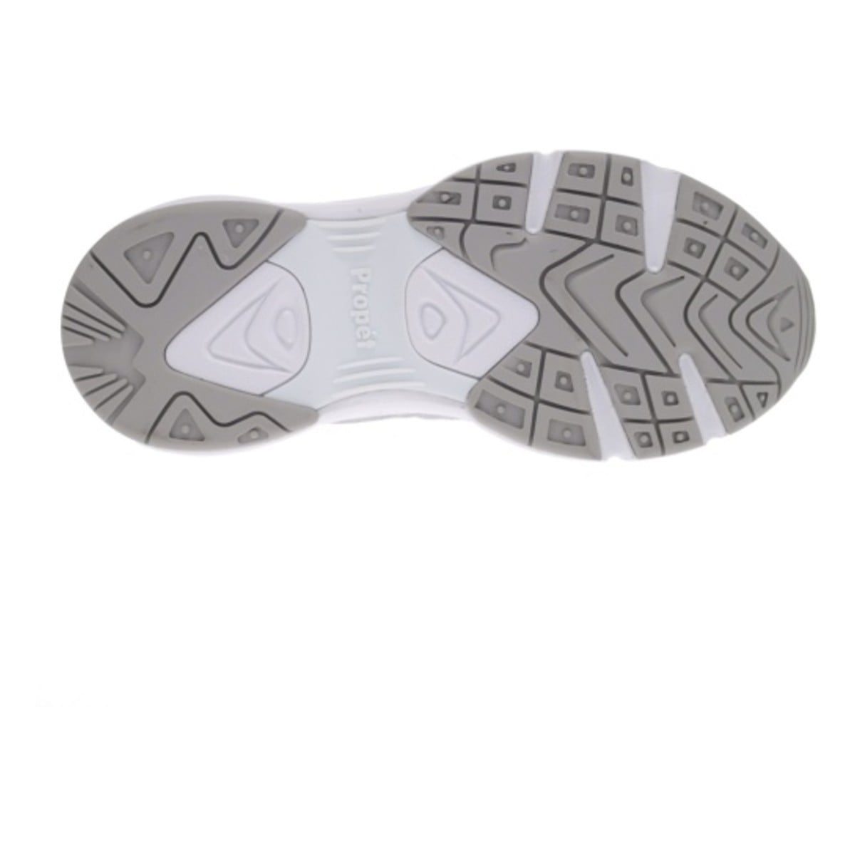 Propet Stability Walker - A5500 - Women's Diabetic Shoes - White/Grey - View 2