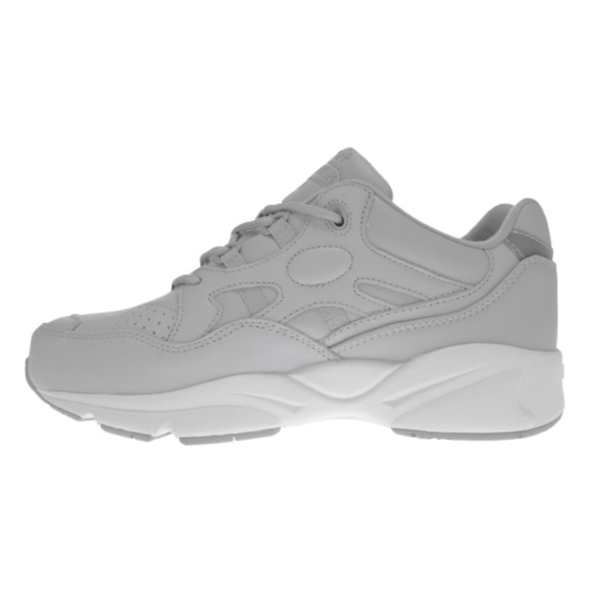 Propet Stability Walker - A5500 - Women's Diabetic Shoes - White/Grey - View 3