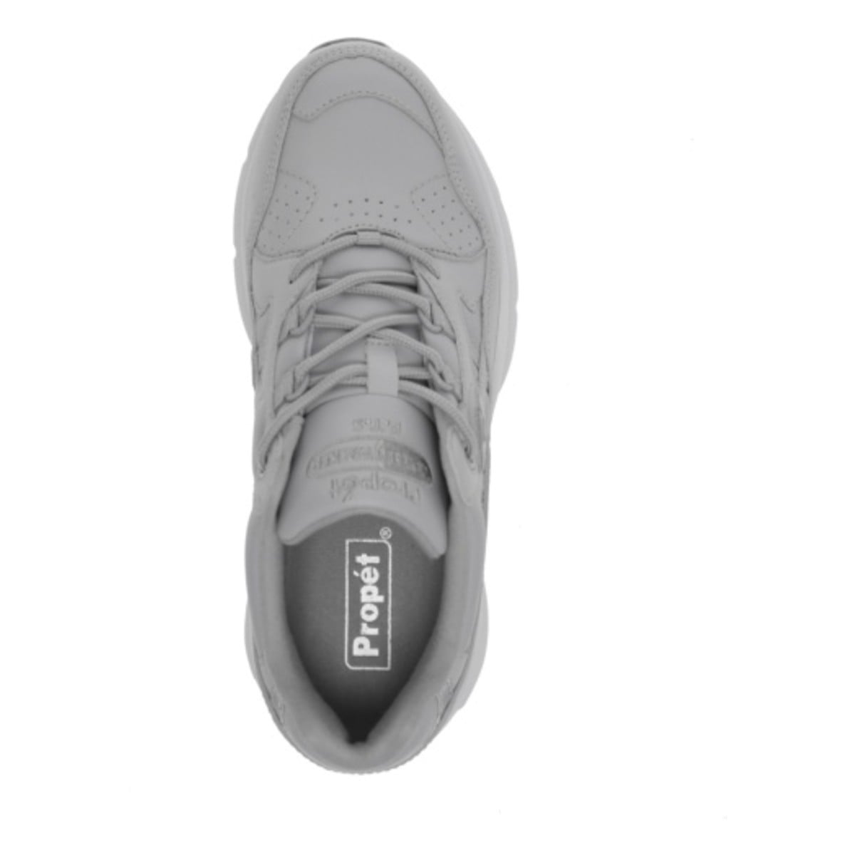 Propet Stability Walker - A5500 - Women's Diabetic Shoes - White/Grey - View 6