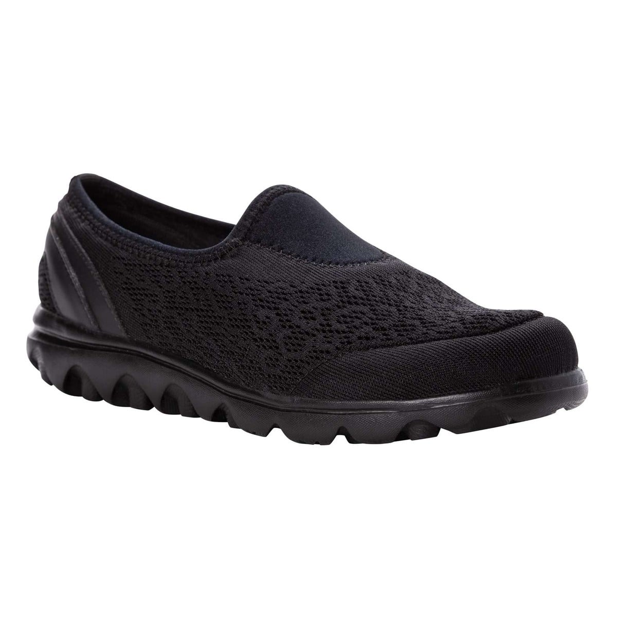 Propet TravelActiv Slip-On - Women's Flexible Comfort Shoe - All-Black - View 2