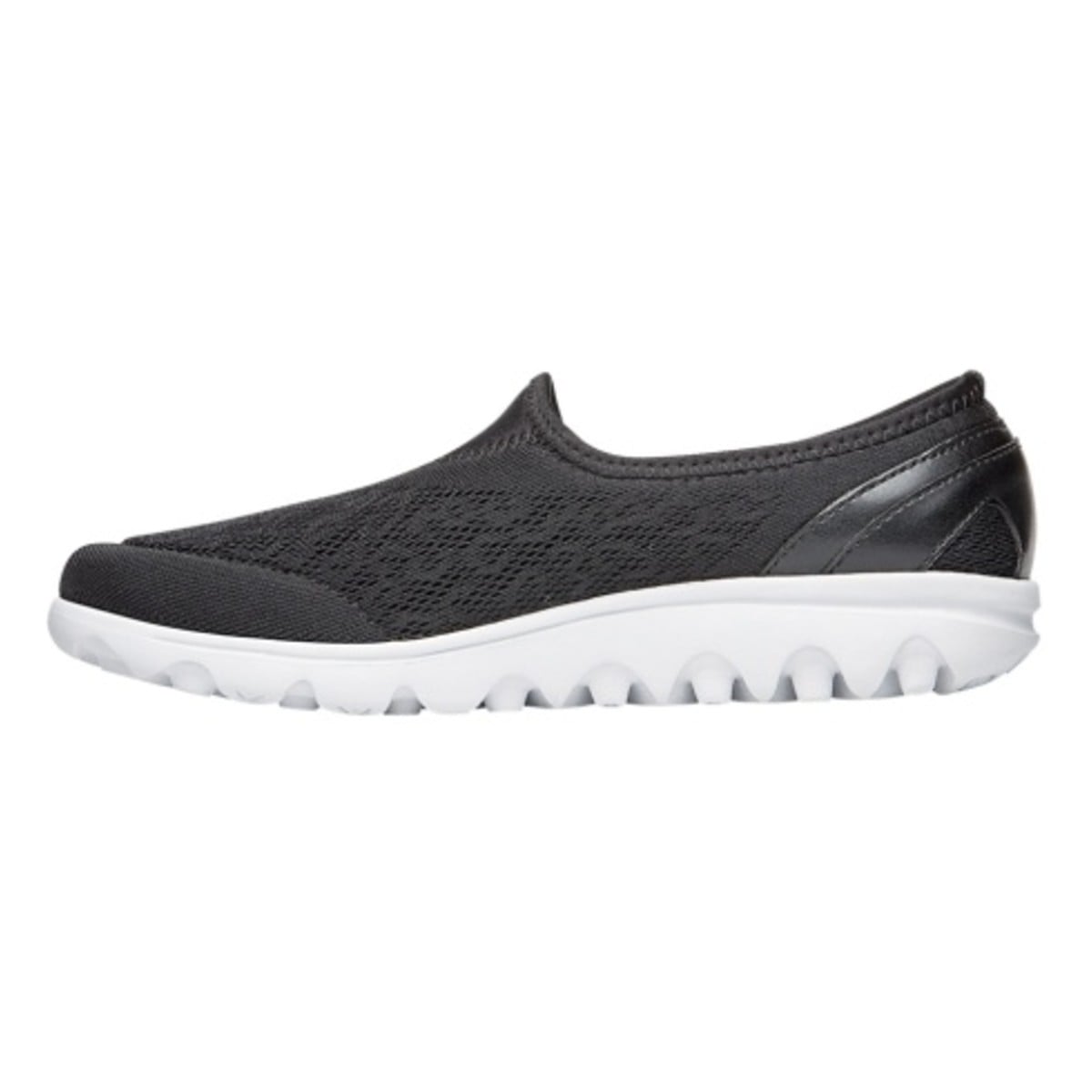 Propet TravelActiv Slip-On - Women's Flexible Comfort Shoe - All Black - View 4