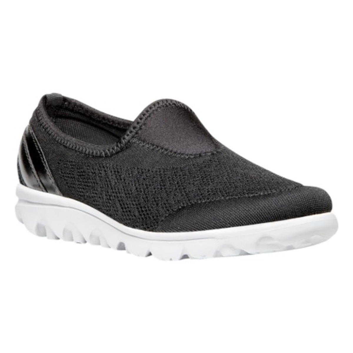 Propet TravelActiv Slip-On - Women's Flexible Comfort Shoe - All Black - View 5