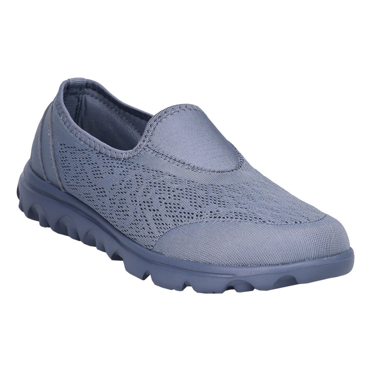 Propet TravelActiv Slip-On - Women's Flexible Comfort Shoe - Denim - View 2