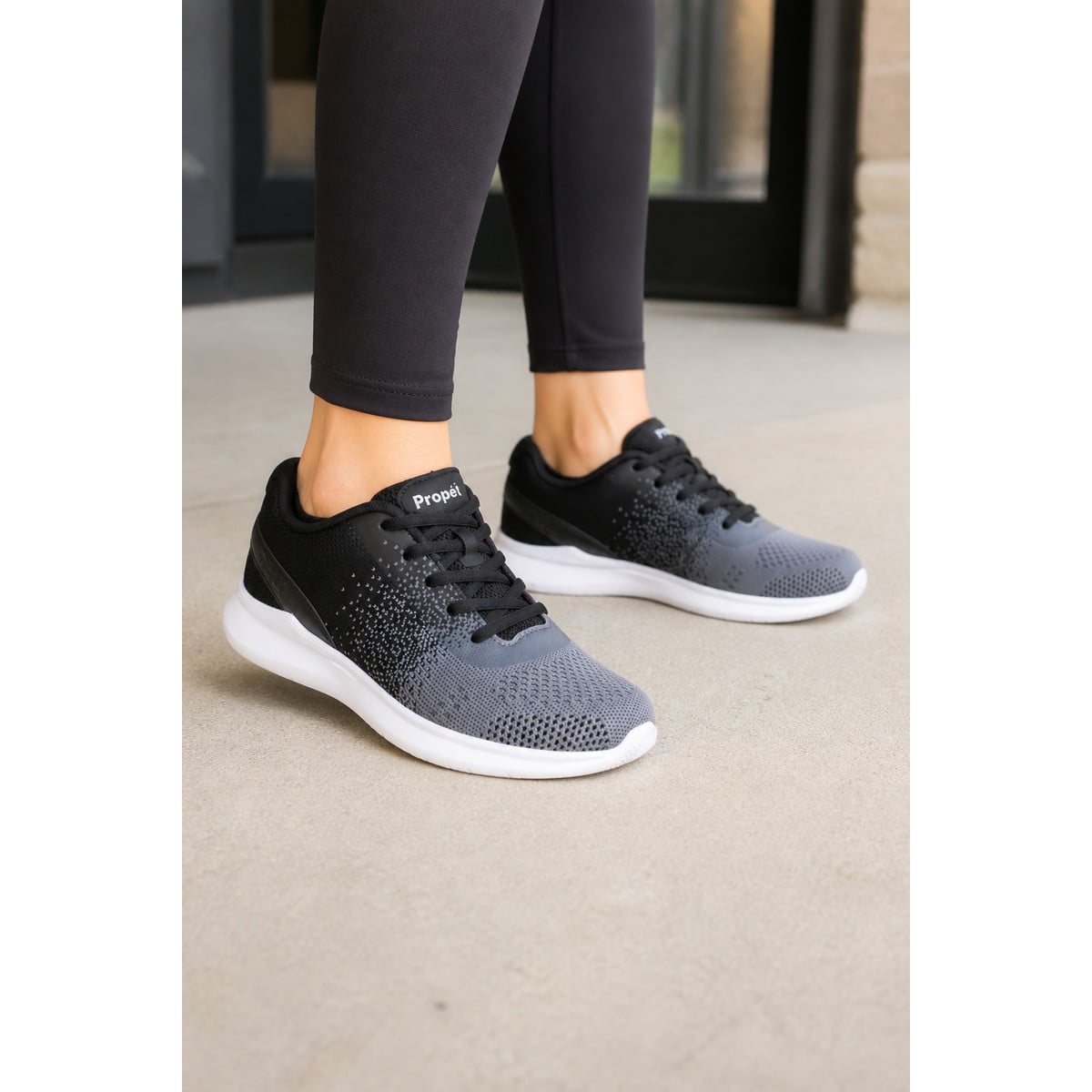 Propet TravelBound Duo Women's Sneakers - Black - Lifestyle
