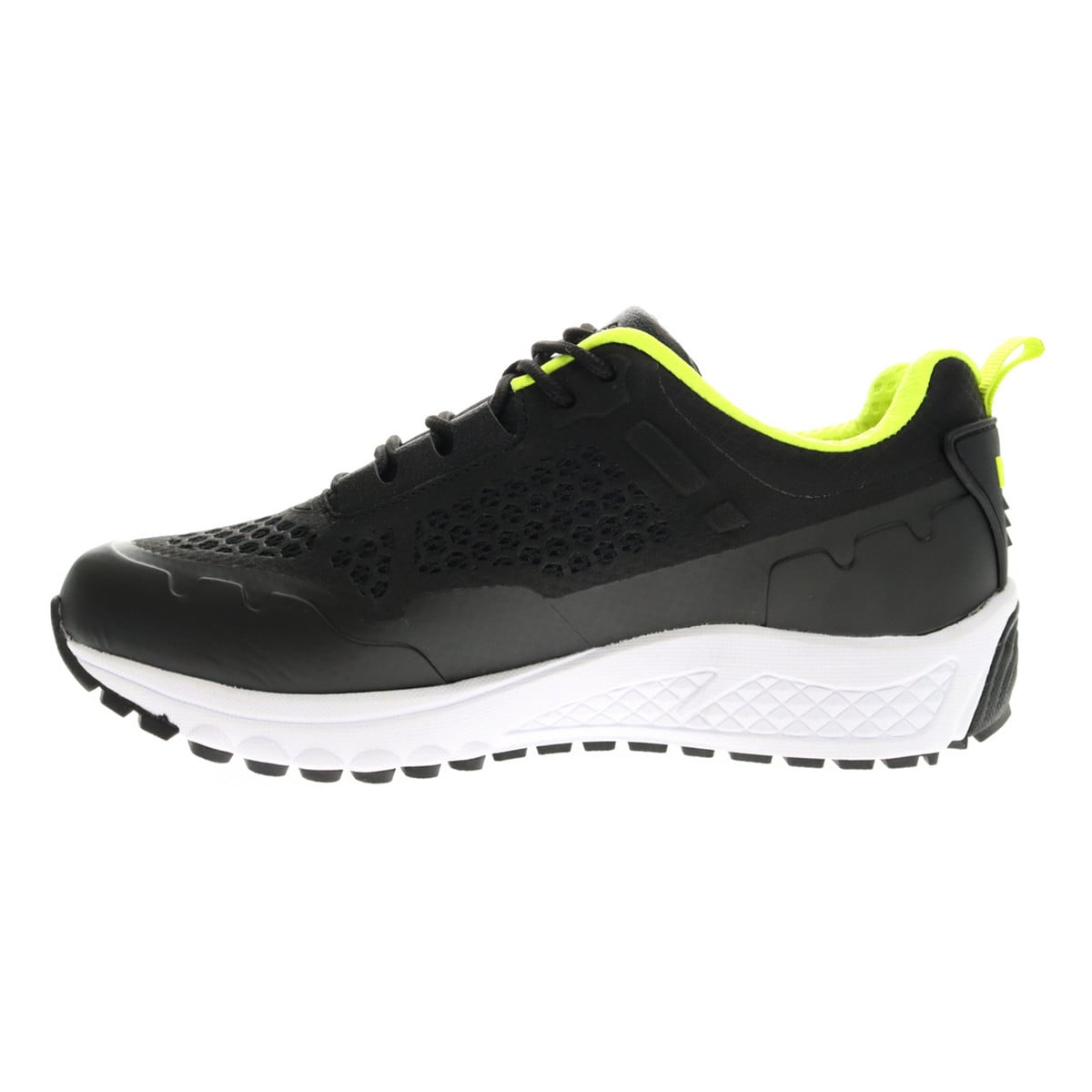 Propet VI Women's Walking Shoes - Black/Lime - View 3