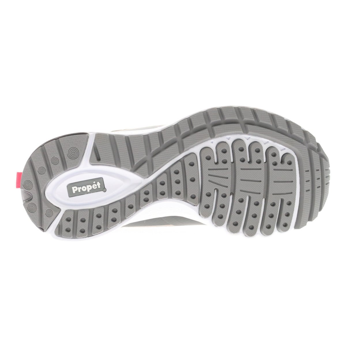 Propet VI Women's Walking Shoes - Grey/Pink - View 5
