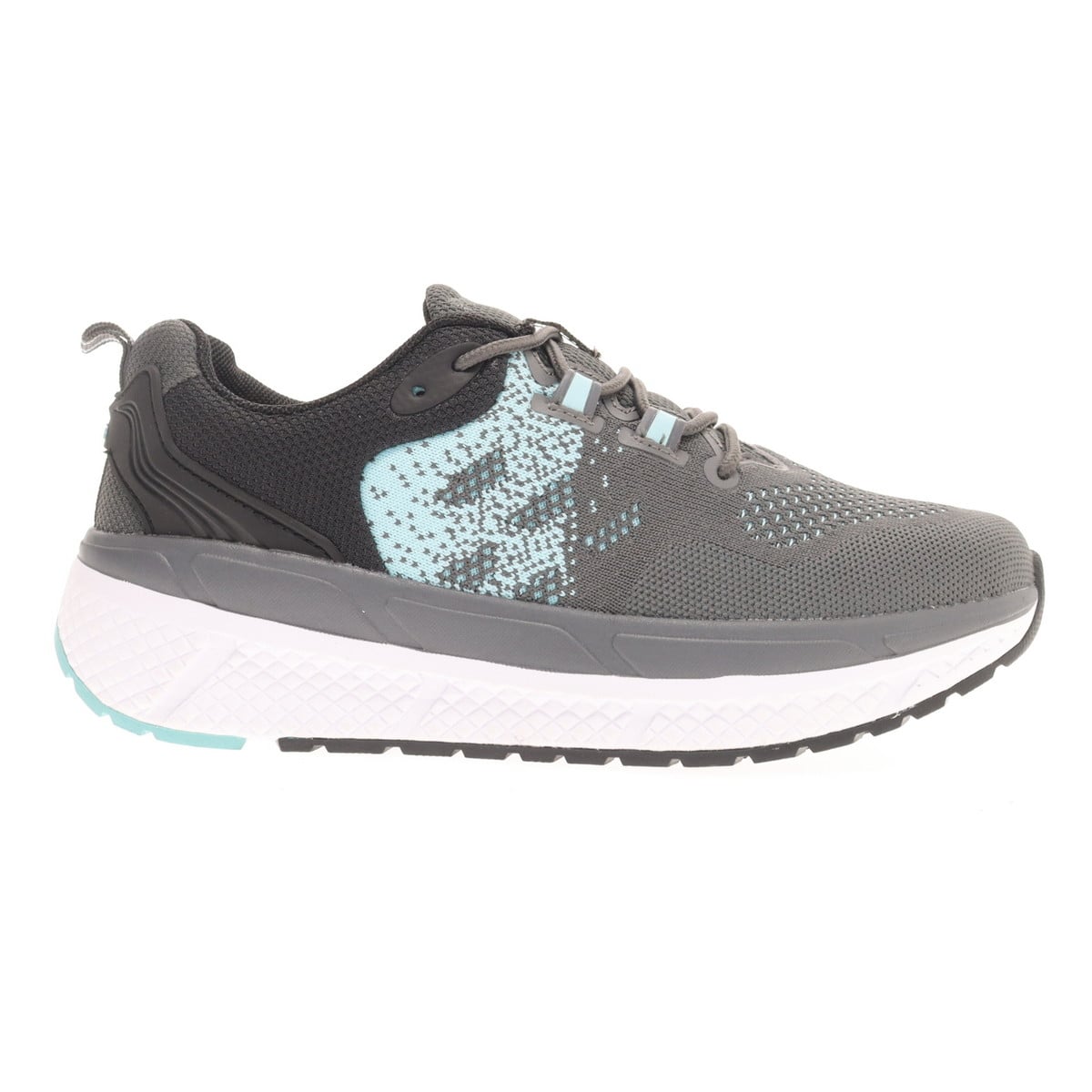 Propet Ultra Women's Athletic Walking Shoe - Grey/Mint - View 1