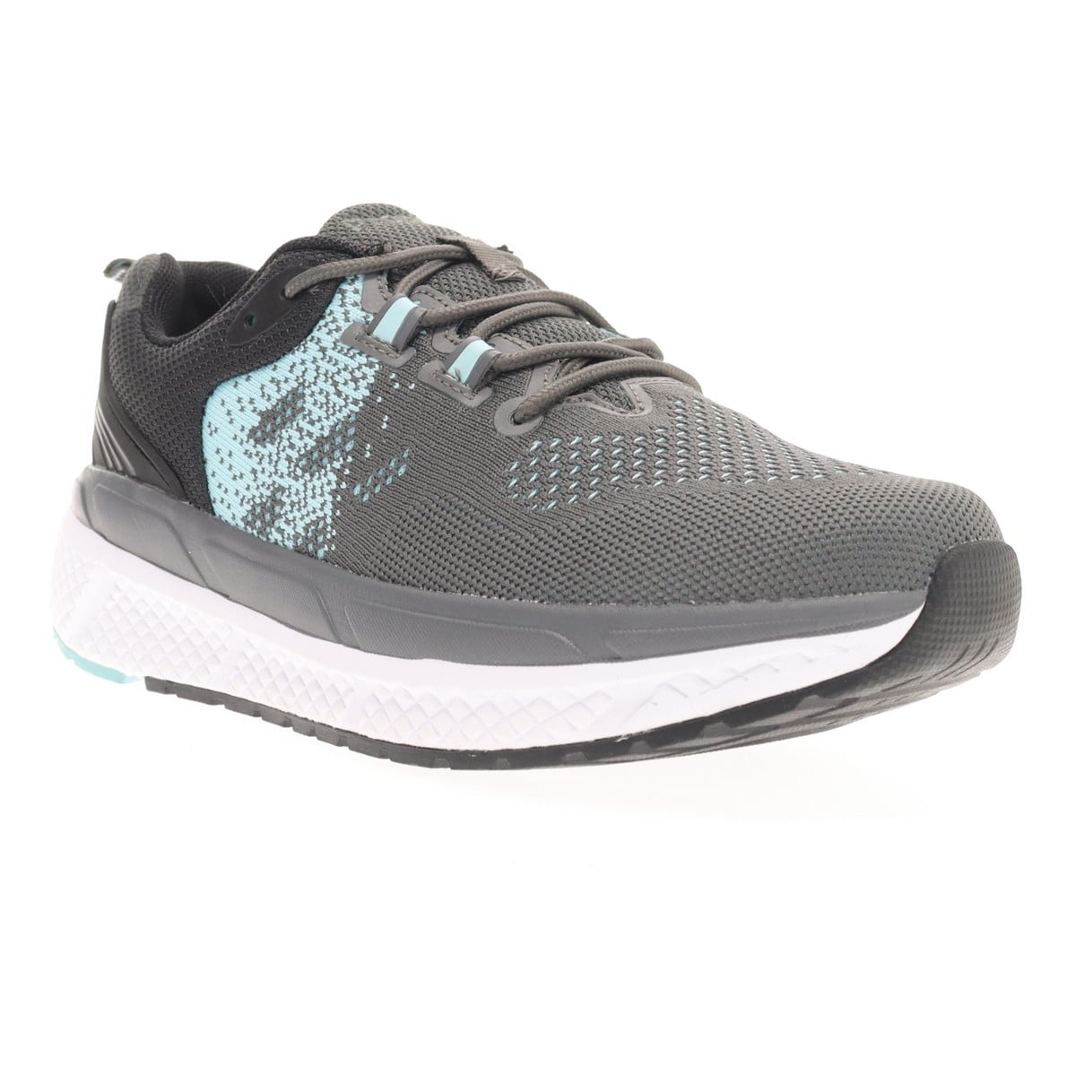 Propet Ultra Women's Athletic Walking Shoe - Grey/Mint - View 2