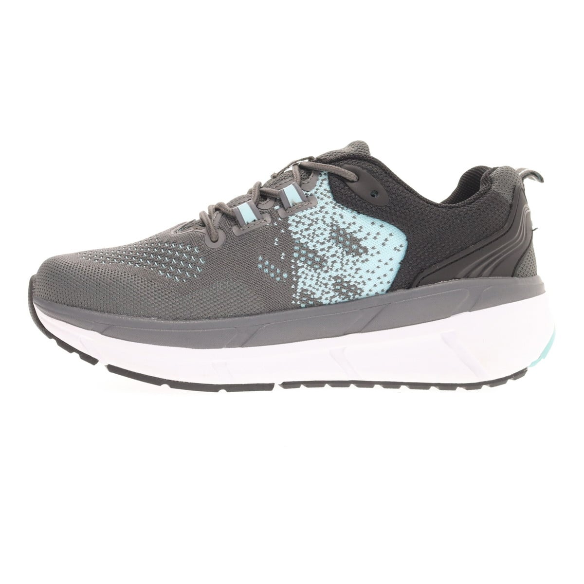 Propet Ultra Women's Athletic Walking Shoe - Grey/Mint - View 3