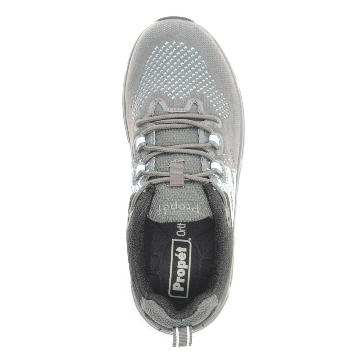 Propet Ultra Women's Athletic Walking Shoe - Grey/Mint - View 7