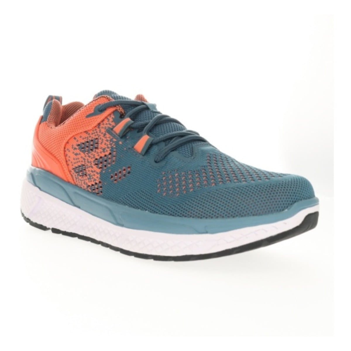 Propet Ultra Women's Athletic Walking Shoe - Teal/Coral - View 2