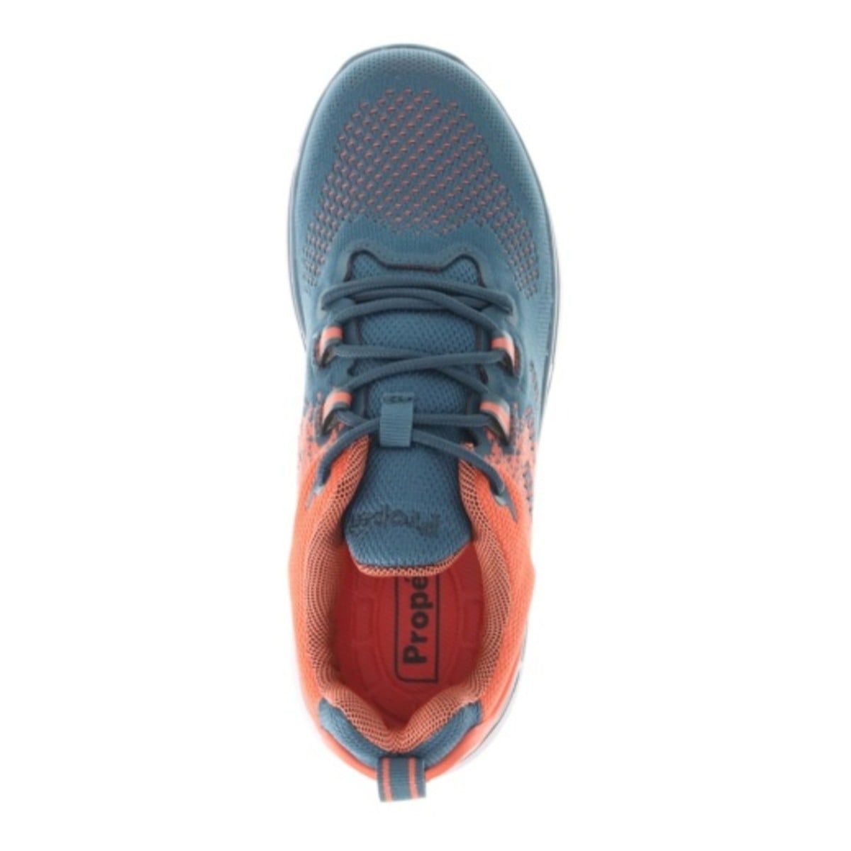 Propet Ultra Women's Athletic Walking Shoe - Teal/Coral - View 5