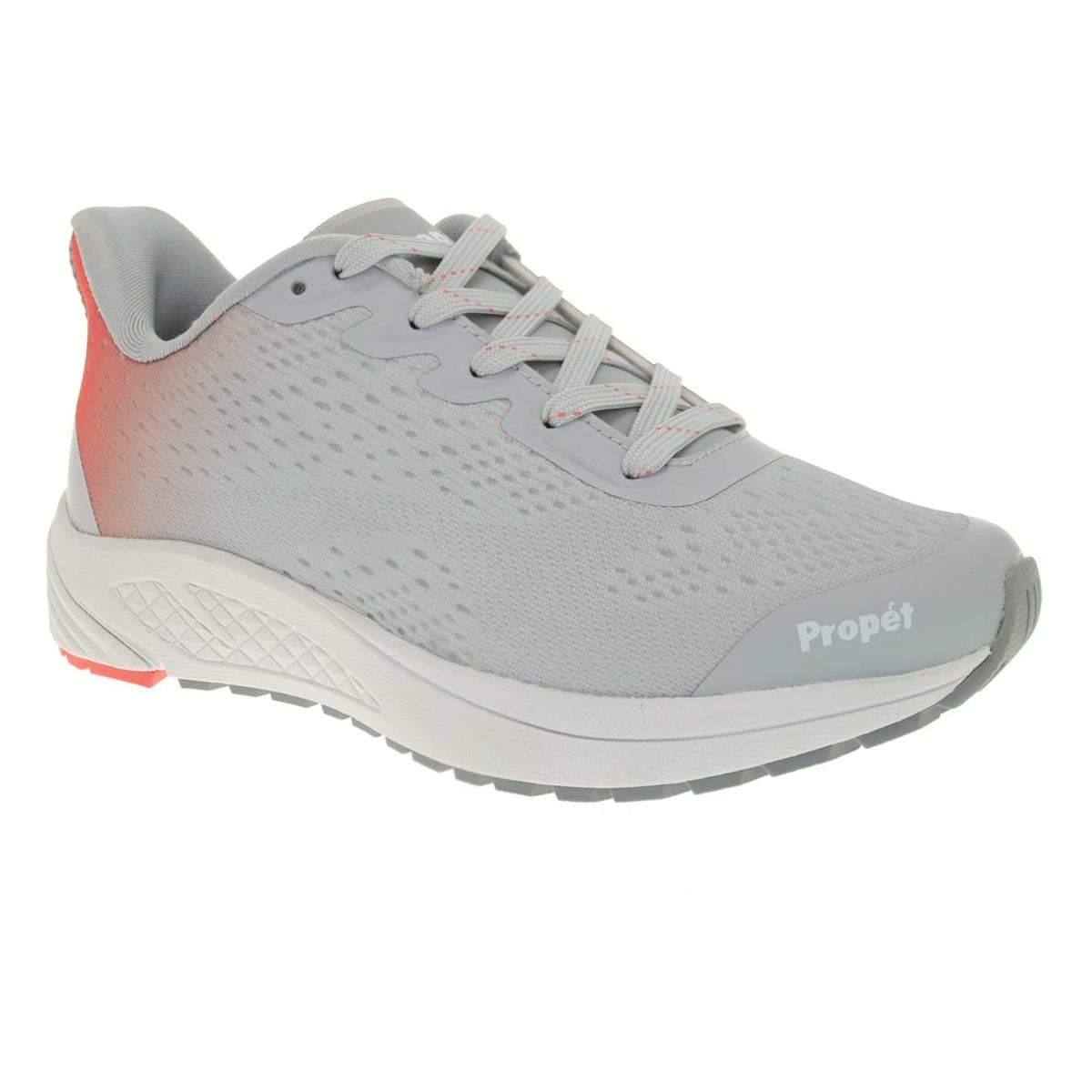 Propét One Evolve Women's Sneakers - Grey/Coral - View 2