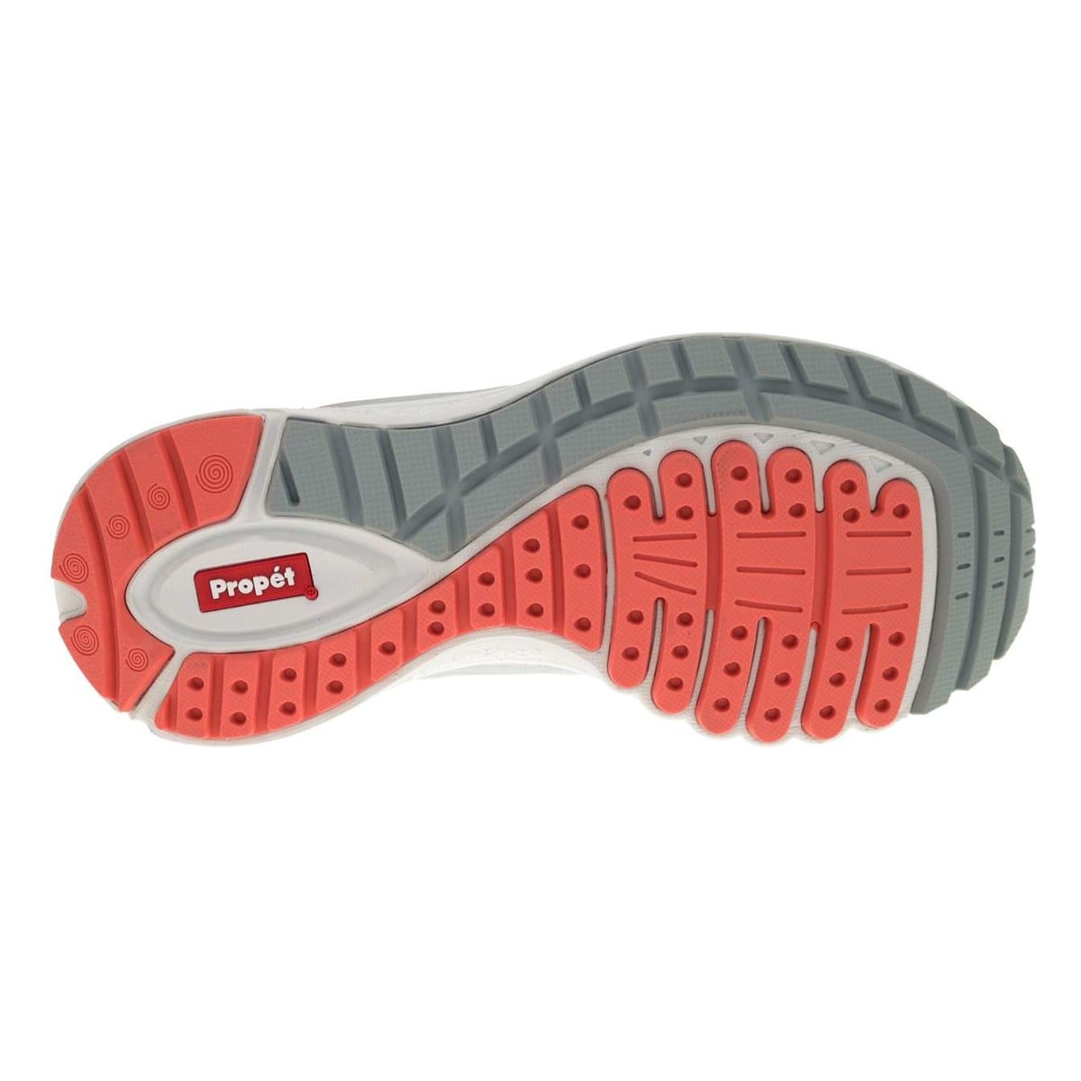 Propét One Evolve Women's Sneakers - Grey/Coral - View 4