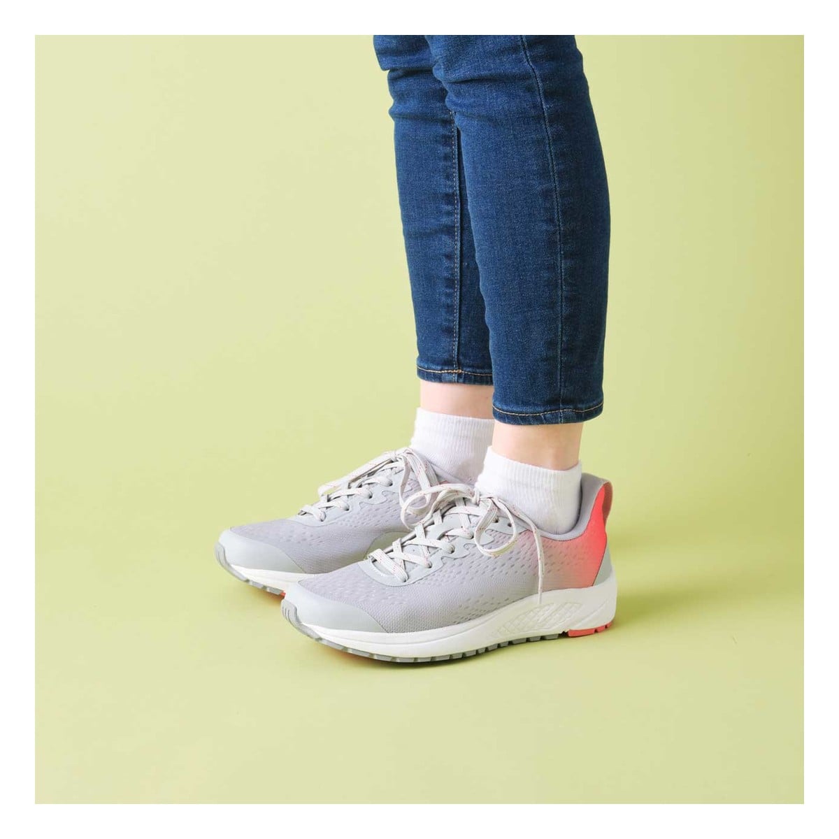 Propét One Evolve Women's Sneakers - Grey/Coral - View 6