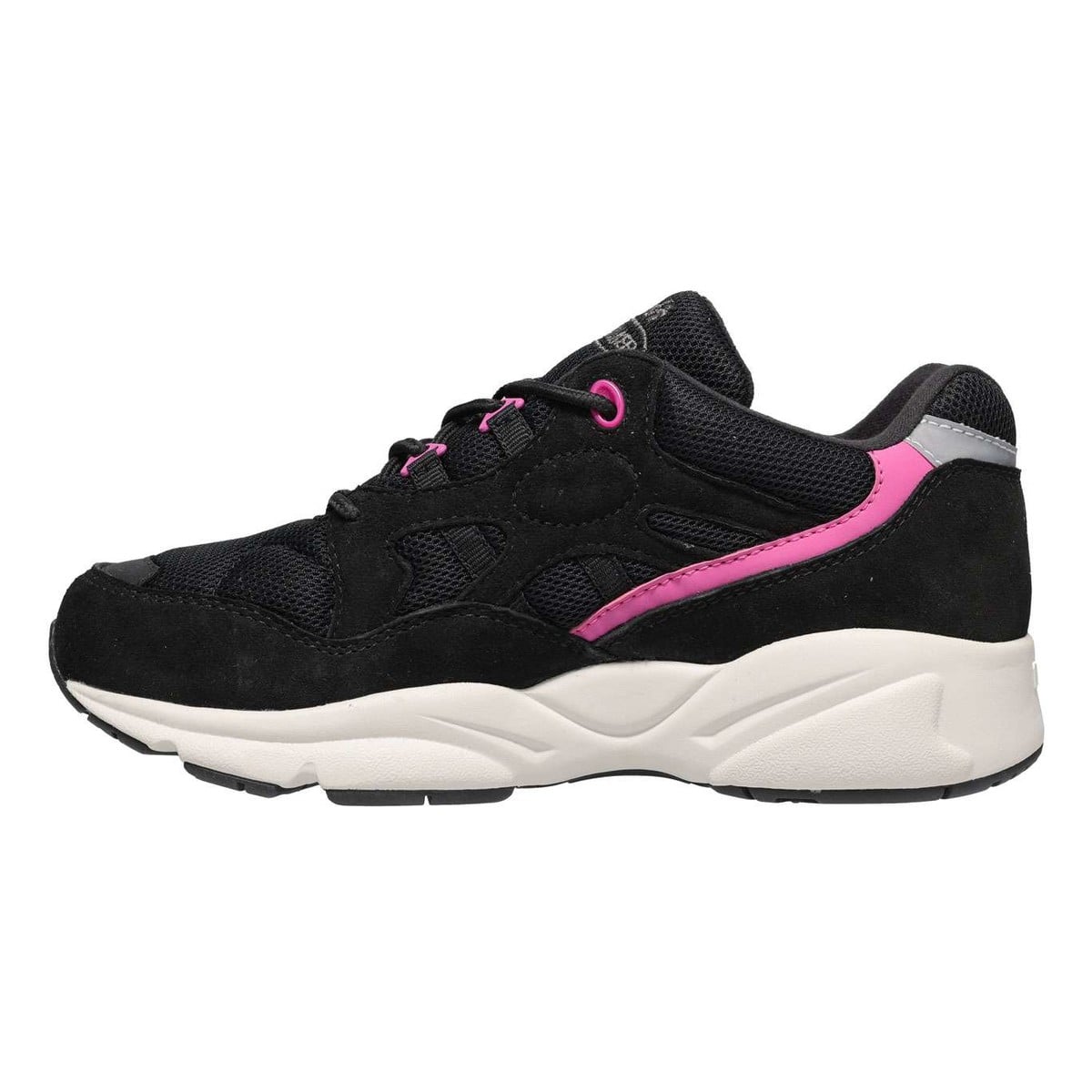 Propet Stability Fusion Women's Walking Shoes - Black/Pink - View 3