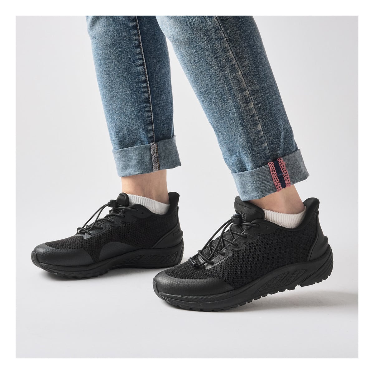 Propet One Velocity Women's Sneakers - All Black - View 8