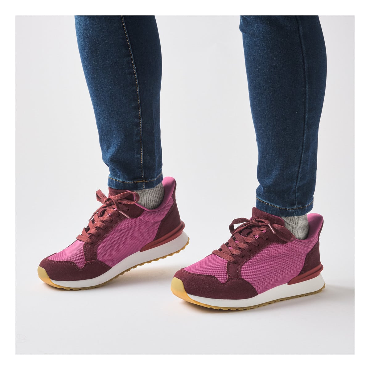 Propet Shirley Women's Sneakers - Fuchsia/Port - View 8