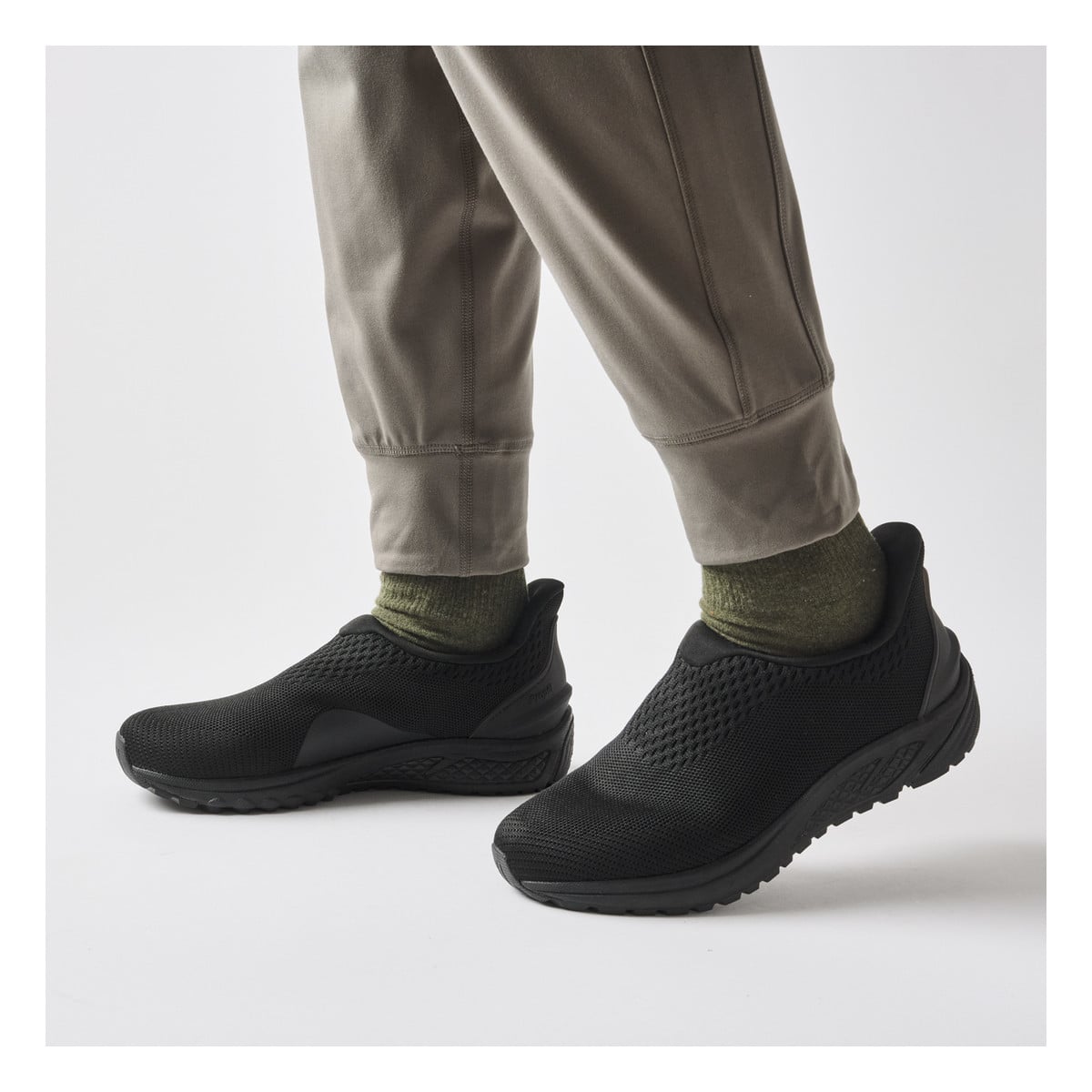 Propet One Velocity Slipon Women's Sneakers - All Black - View 8