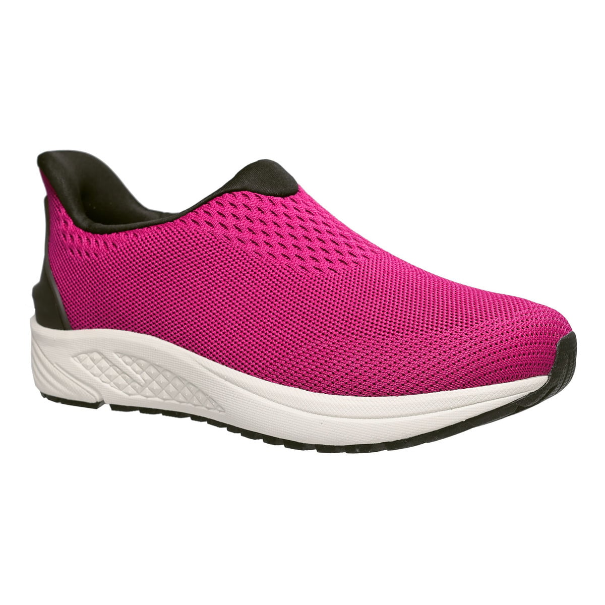 Propet One Velocity Slipon Women's Sneakers - Fuchsia/Black - View 2