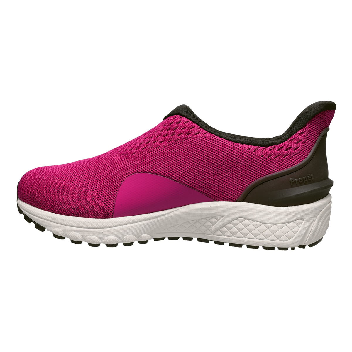 Propet One Velocity Slipon Women's Sneakers - Fuchsia/Black - View 4
