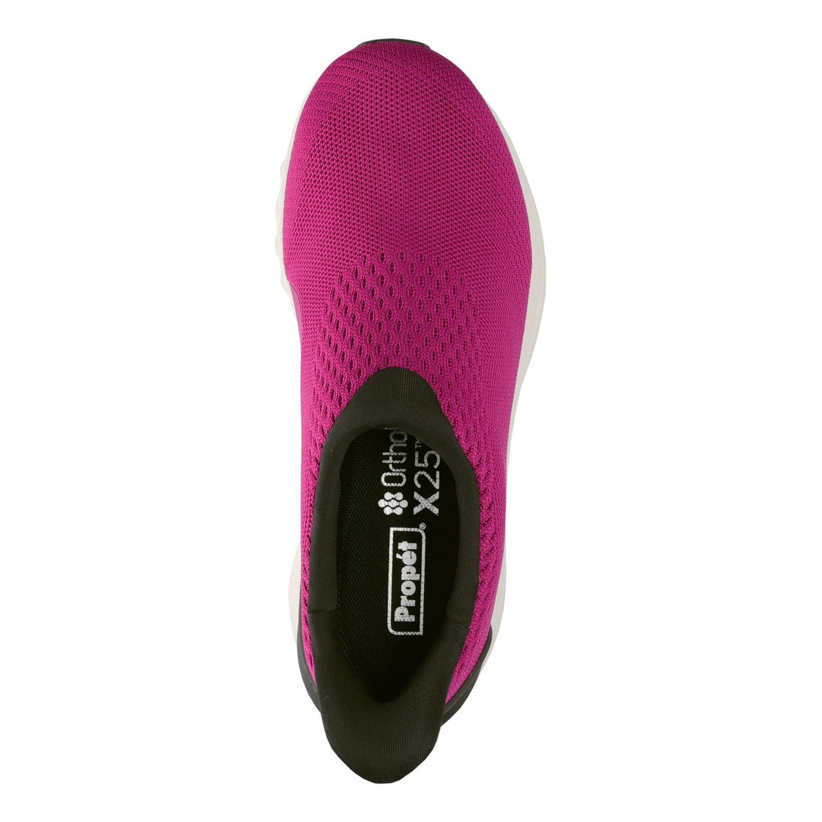Propet One Velocity Slipon Women's Sneakers - Fuchsia/Black - View 7