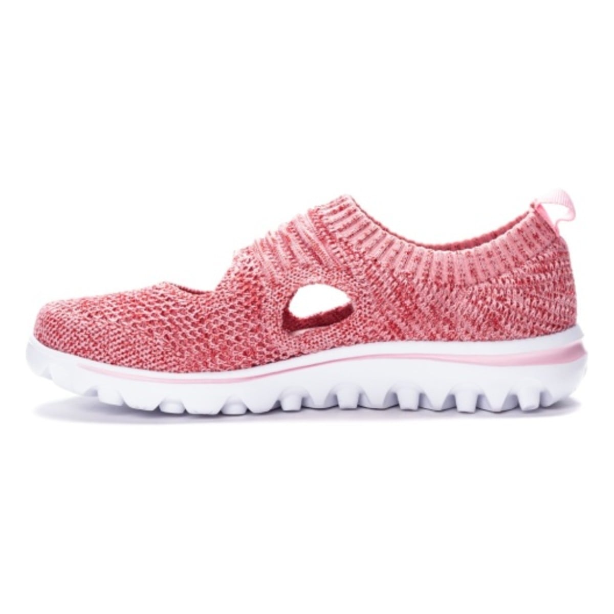 Propet Women's TravelActiv Avid Sneakers - Pink/Red - View 4