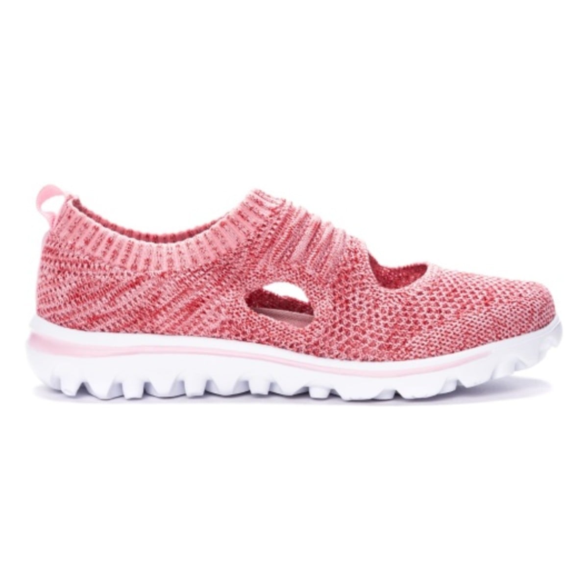 Propet Women's TravelActiv Avid Sneakers - Pink/Red - View 6