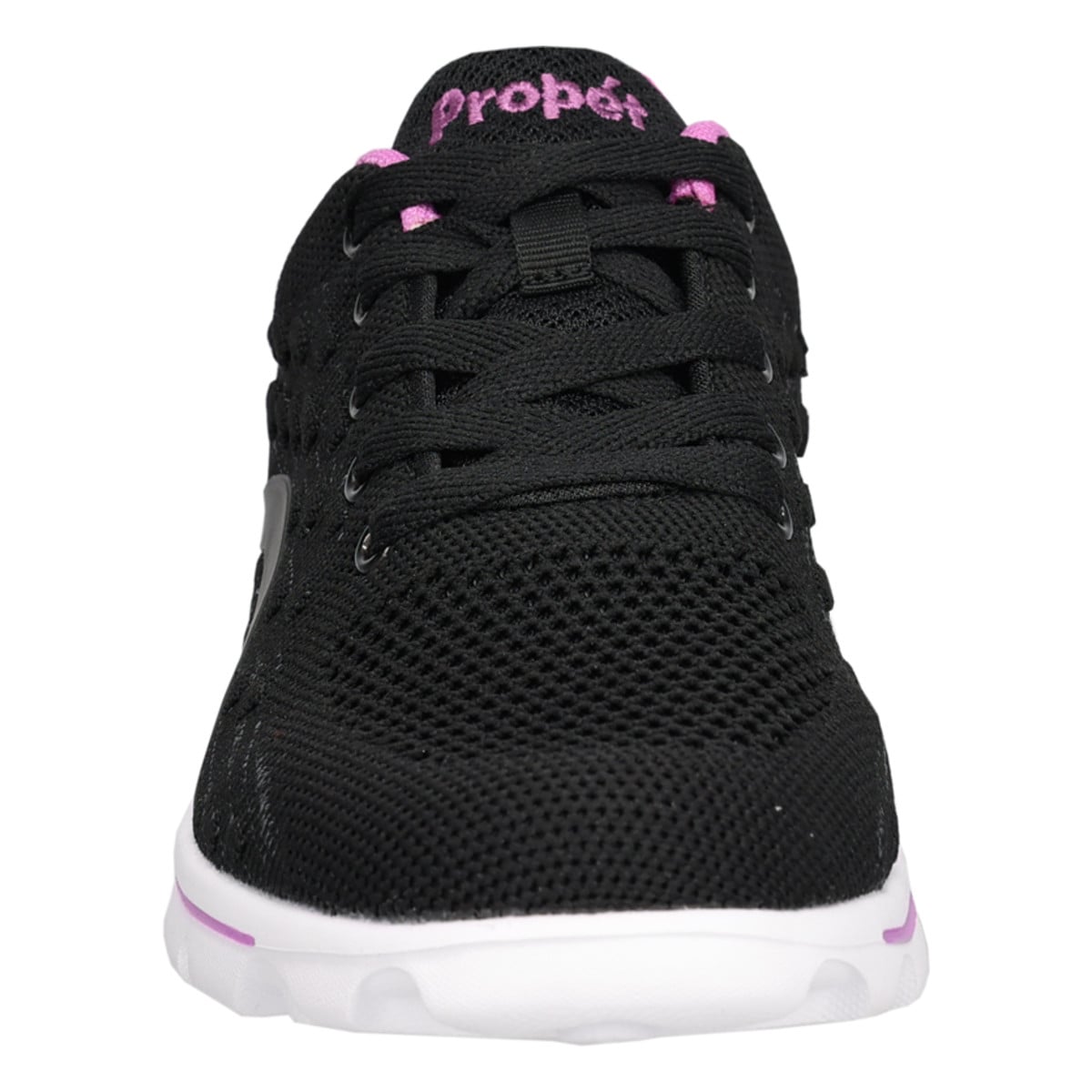 Propet Women's TravelActiv Axial Sneakers - Black/Purple - View 3