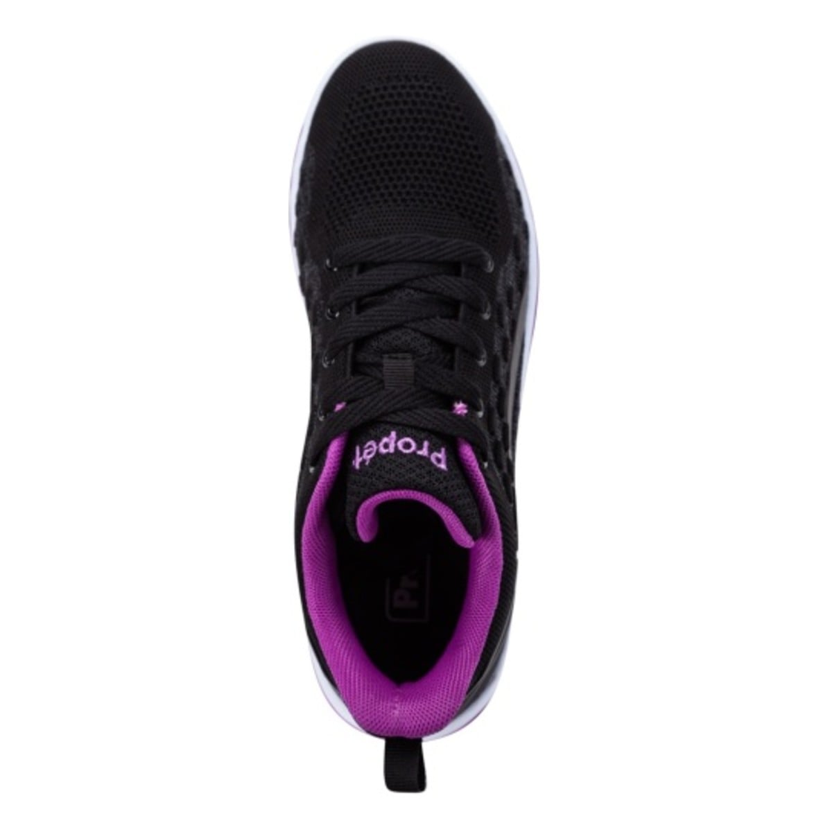 Propet TravelActiv Axial Women's Sneakers - Black/Purple - View 8