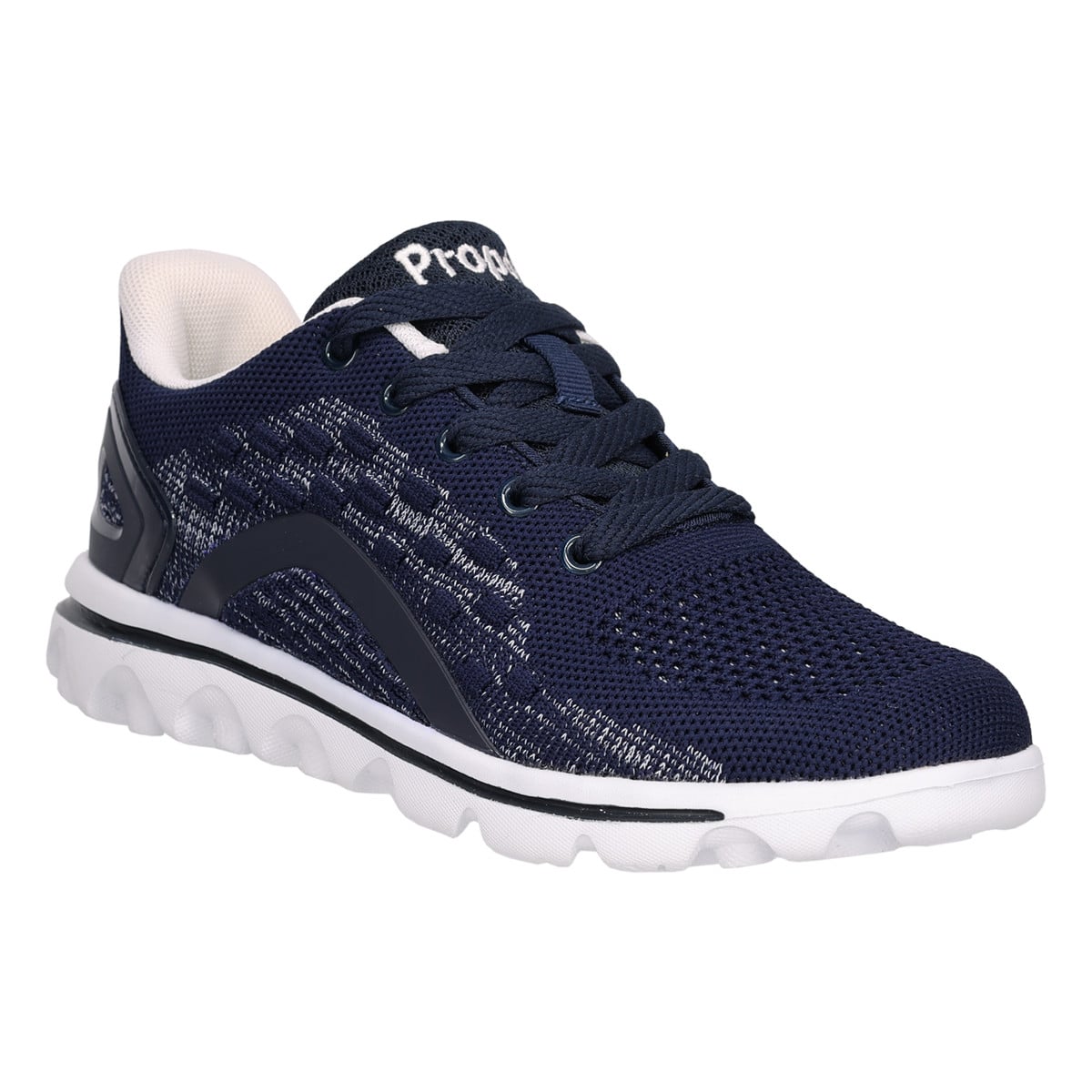 Propet Women's TravelActiv Axial Sneakers - Navy/White - View 2