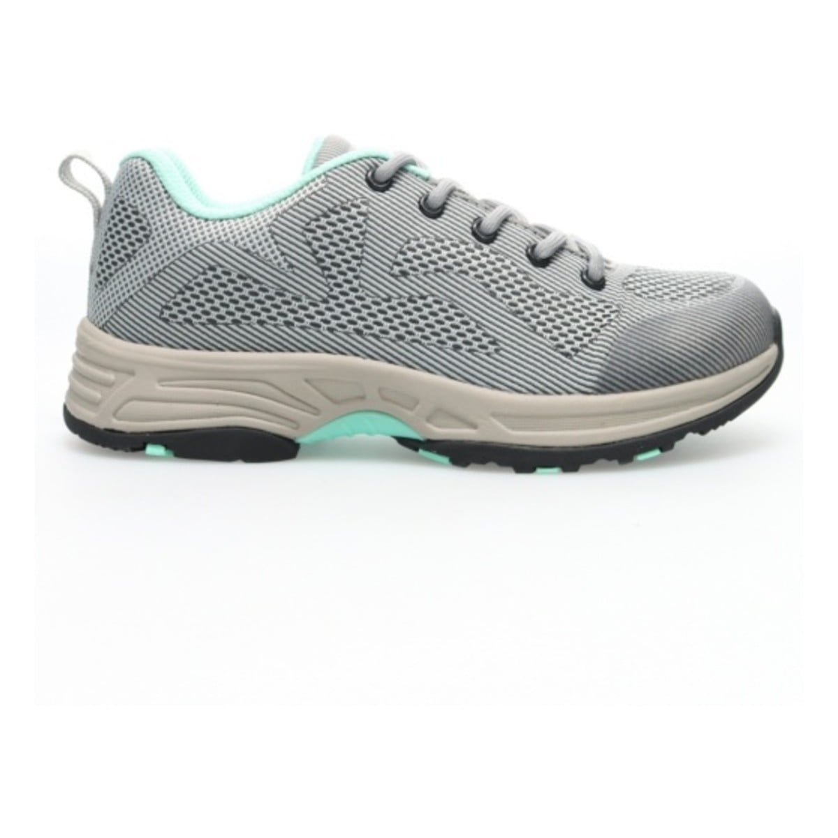 Propet Cora Women's Hiking Shoe - Grey/mint - View 1