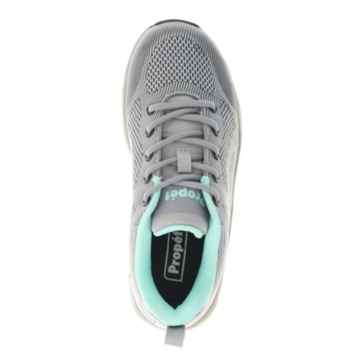 Propet Cora Women's Hiking Shoe - Grey/mint - View 4