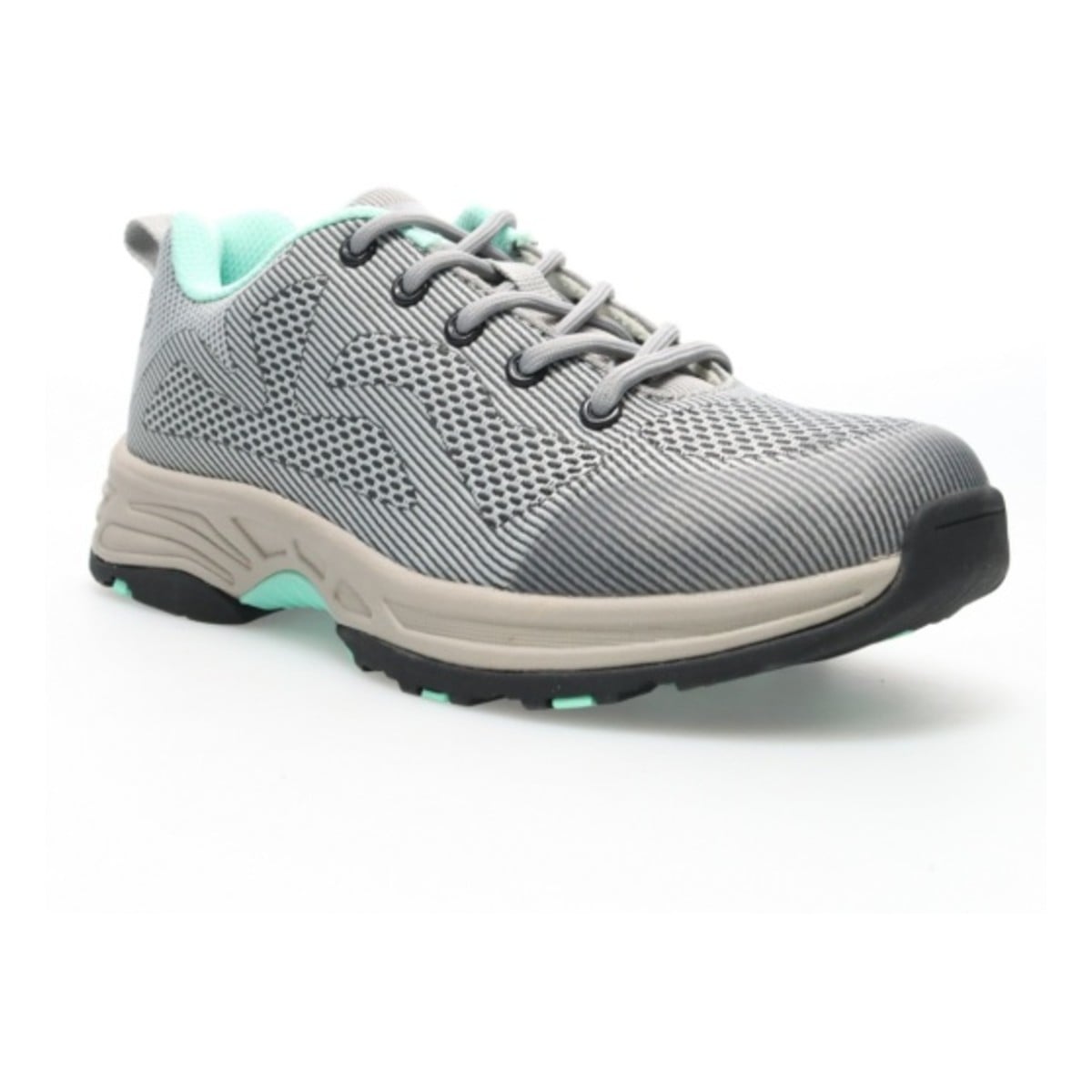 Propet Cora Women's Hiking Shoe - Grey/mint - View 5