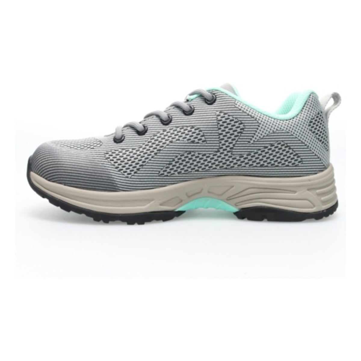 Propet Cora Women's Hiking Shoe - Grey/mint - View 6