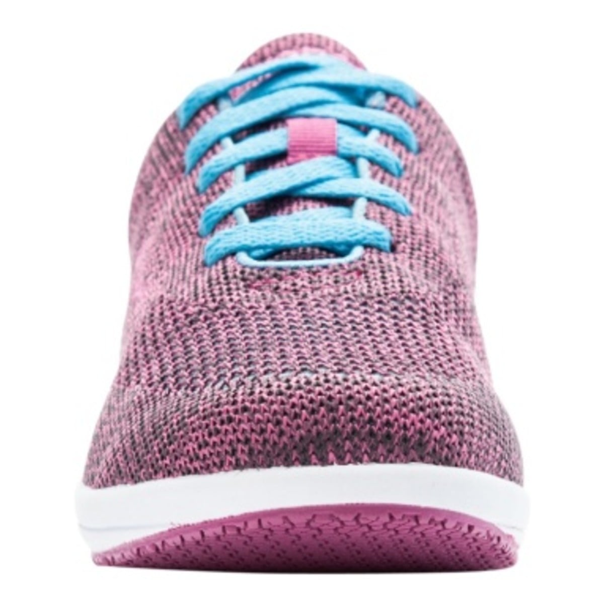 Propet Washable Walker Evolution Women's Lace Up Comfort Sneakers - Berry/Blue - View 2