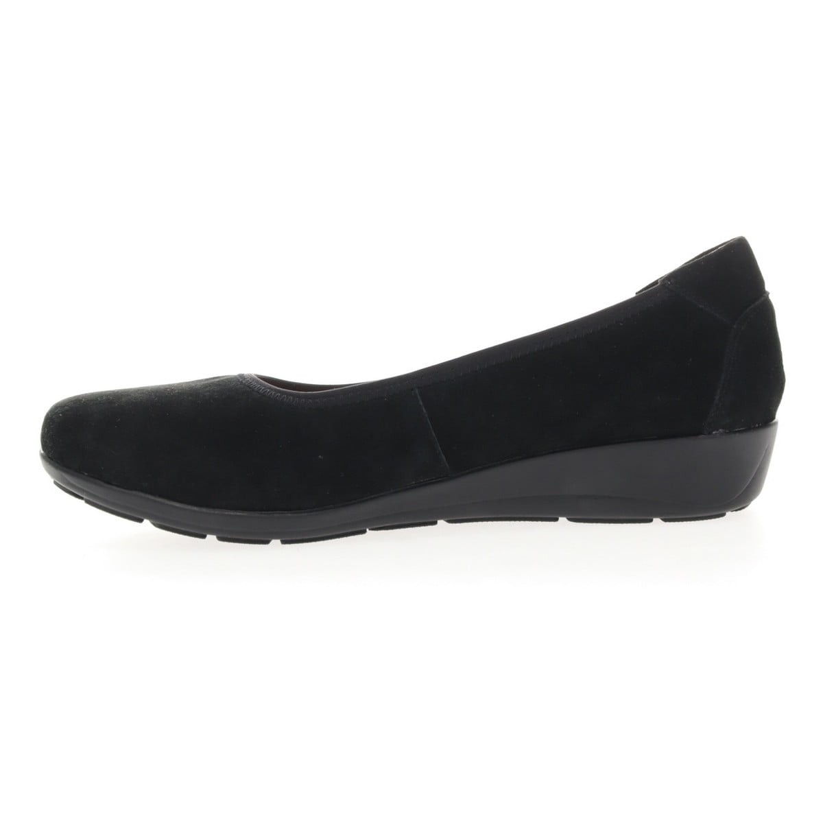 Propet Yara Women's Leather Slip On Flats - Black Suede - View 4