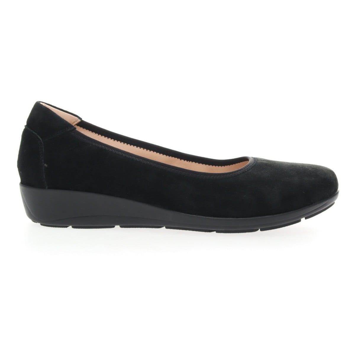 Propet Yara Women's Leather Slip On Flats - Black Suede - View 5
