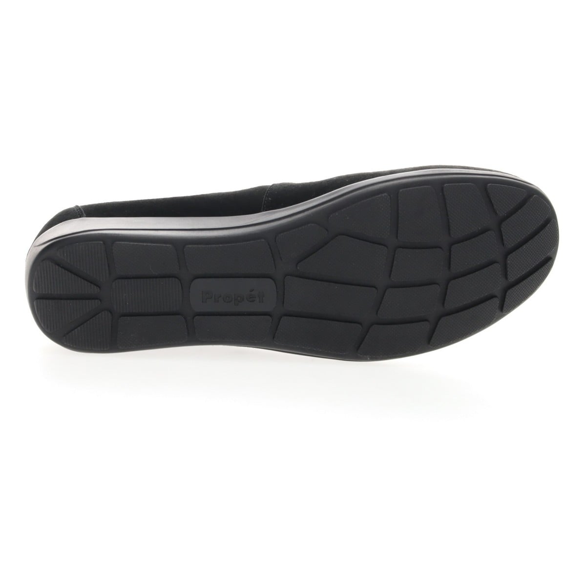 Propet Yara Women's Leather Slip On Flats - Black Suede - View 6